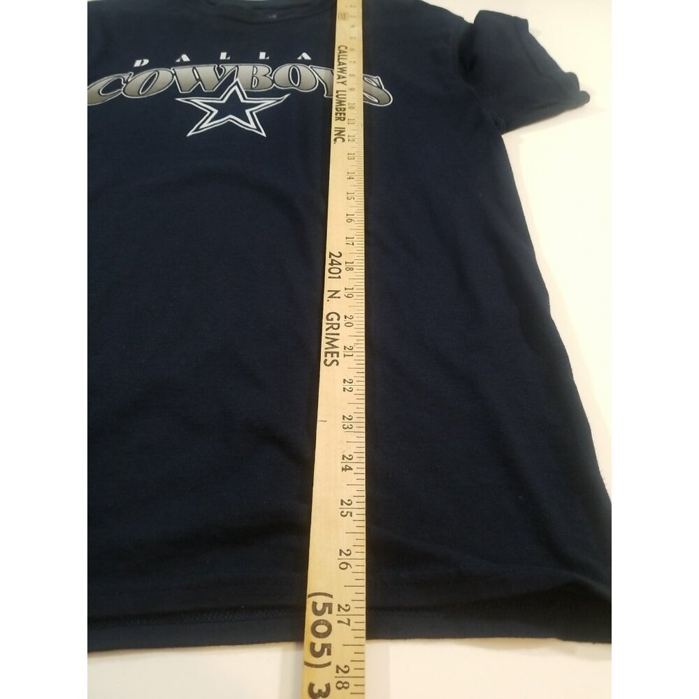 Dallas Cowboys Authentic Short Sleeve Crew T Shirt Men Size Medium Navy Blue - Picture 5 of 7
